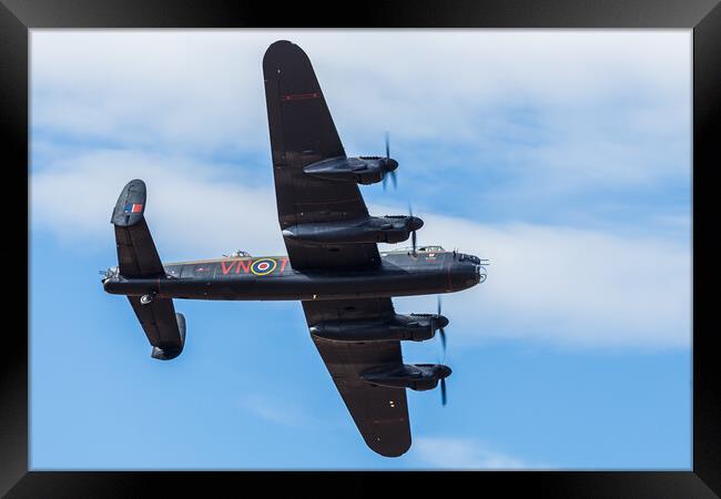 Lancaster bomber Framed Print by Jason Wells