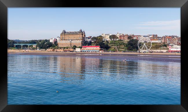 Scarborough South Bay Framed Print by Jason Wells