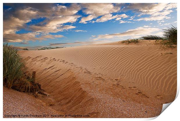Aberlady Sand Dunes Print by Keith Thorburn EFIAP/b