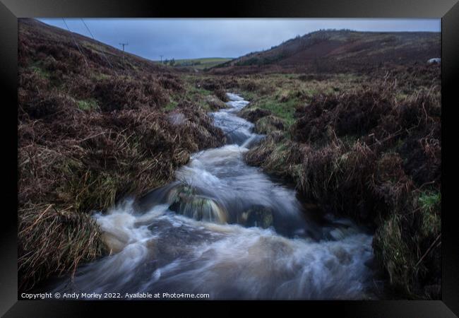 Breamish Valley Framed Print by Andy Morley