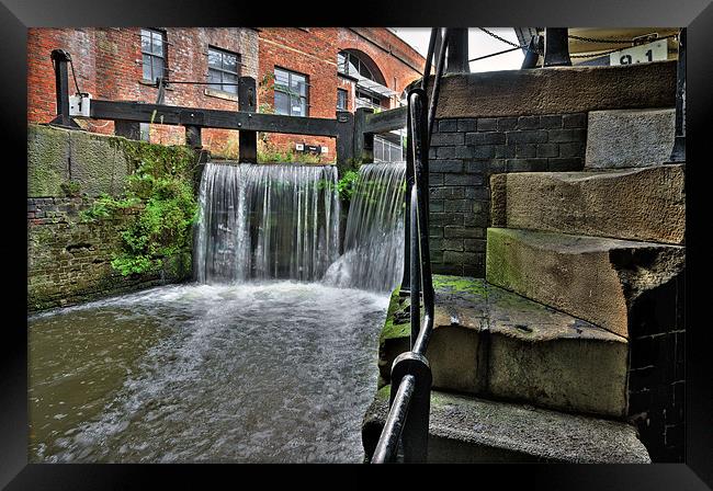 Deansgate Locks, Manchester Framed Print by Jason Connolly