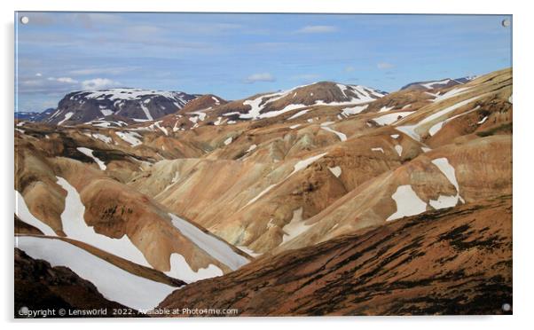 The rugged beauty of Iceland Acrylic by Lensw0rld 
