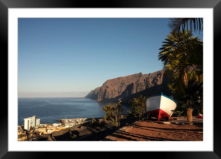 Los Gigantes Tenerife Framed Mounted Print by Phil Crean