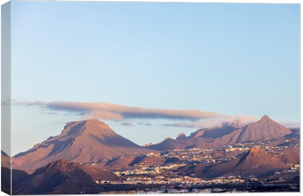 Roque del Conde Tenerife Canvas Print by Phil Crean