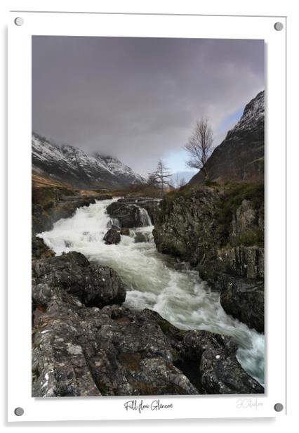 Full  flow Glencoe... Acrylic by JC studios LRPS ARPS