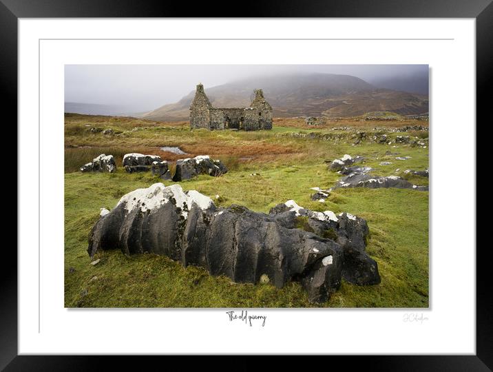 The old quarry Framed Mounted Print by JC studios LRPS ARPS