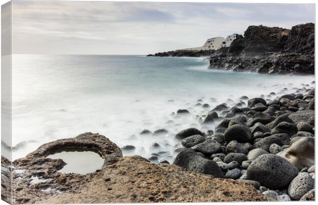 Costa Silencio Tenerife Canvas Print by Phil Crean