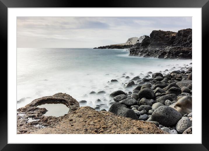 Costa Silencio Tenerife Framed Mounted Print by Phil Crean