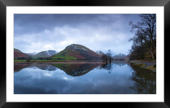 Brothers Water  The Lake District Framed Mounted Print by Phil Durkin DPAGB BPE4