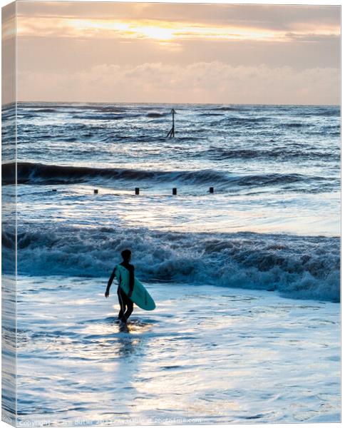 Surf's Up Canvas Print by Jim Butler