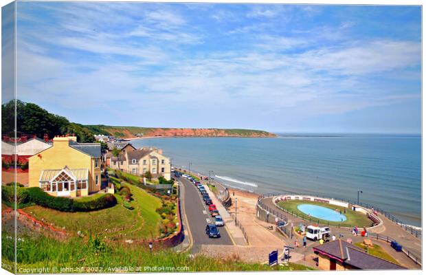 Filey, North Yorkshire. Canvas Print by john hill