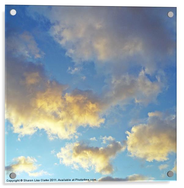 Heavenly Skies Acrylic by Sharon Lisa Clarke