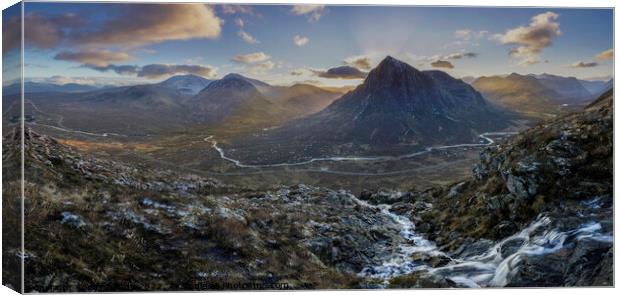 Glencoe landscape Canvas Print by Scotland's Scenery