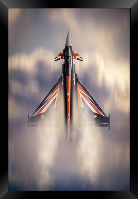 Eurofighter Typhoon BlackJack Framed Print by J Biggadike