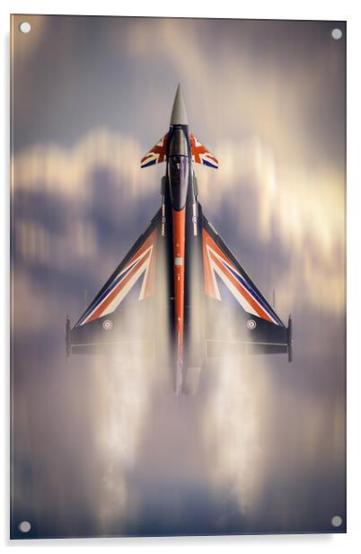 Eurofighter Typhoon BlackJack Acrylic by J Biggadike