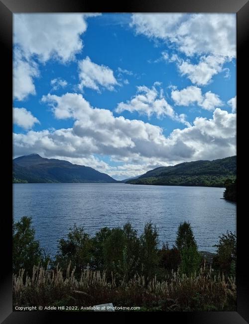 Lochs and Lakes Framed Print by Adele Hill