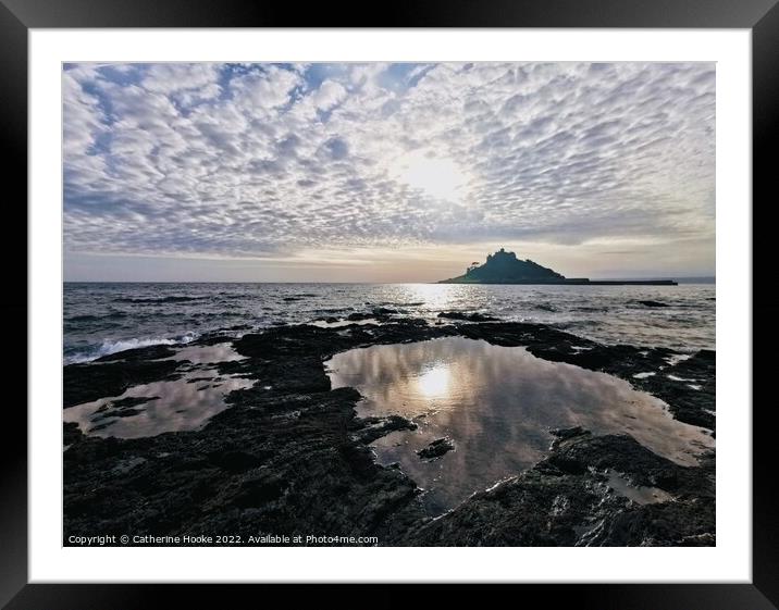 St Michael's Mount  Framed Mounted Print by Catherine Hooke