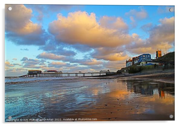 Cromer Reflections Acrylic by GJS Photography Artist