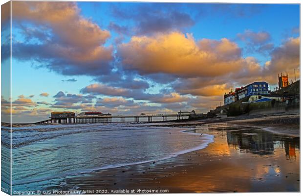 Tide Incoming! Canvas Print by GJS Photography Artist