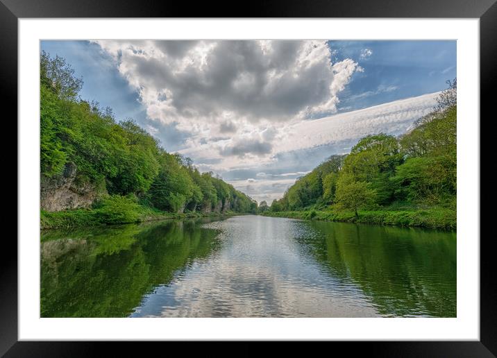 Creswell Crags Framed Mounted Print by Mark Godden