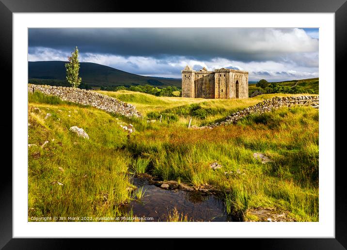 Hermitage Castle Framed Mounted Print by Jim Monk