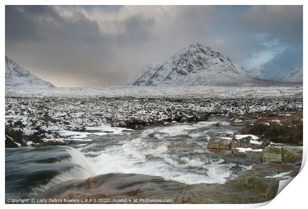 Buachaille and the Cauldron Print by Lady Debra Bowers L.R.P.S