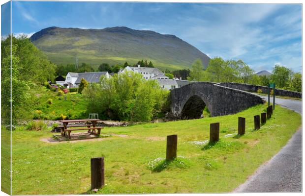 Bridge of Orchy  Canvas Print by jim wilson