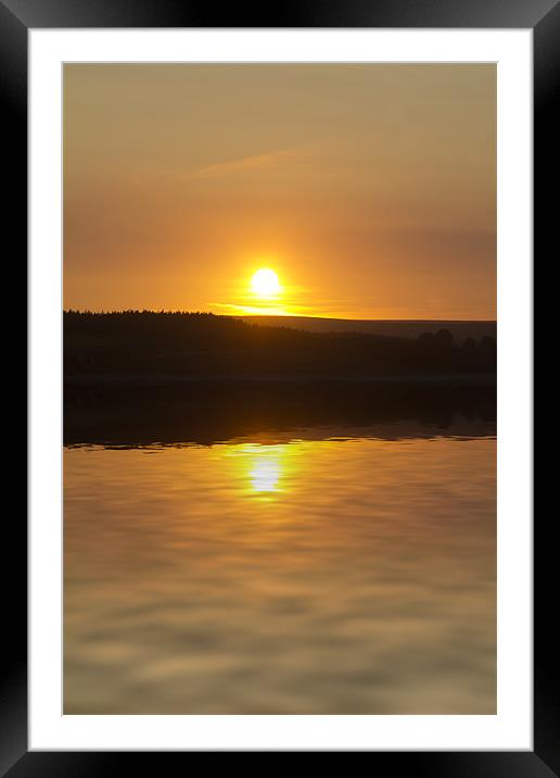 sunset Framed Mounted Print by Northeast Images
