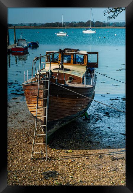 Beached Framed Print by Gerry Walden LRPS
