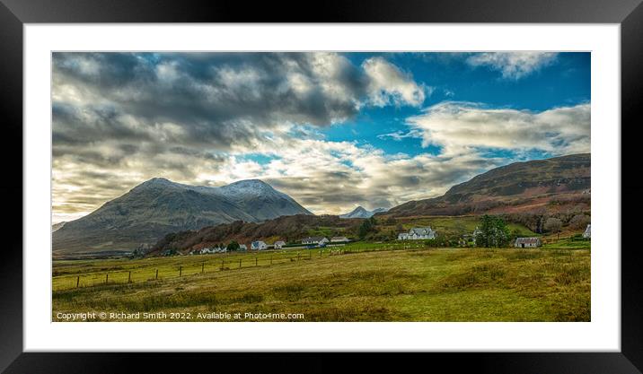 Balmeanach, Braes Framed Mounted Print by Richard Smith