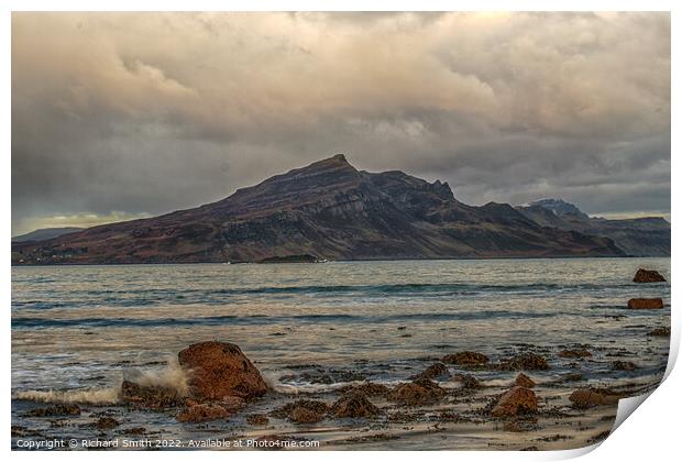 Ben Tianavaig Print by Richard Smith