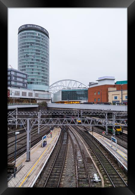 Platforms of New Street station Framed Print by Jason Wells