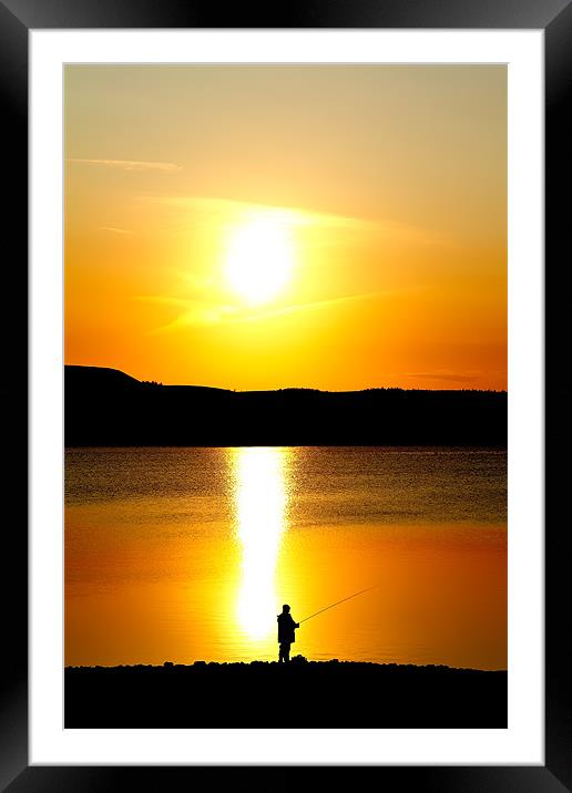 cast away your troubles Framed Mounted Print by Northeast Images
