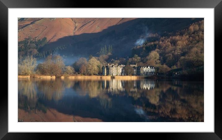 Winter at Grasmere Framed Mounted Print by Simon Wrigglesworth