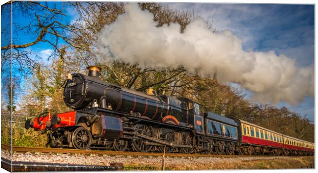 Dinmore Manor #9 Canvas Print by Mike Lanning