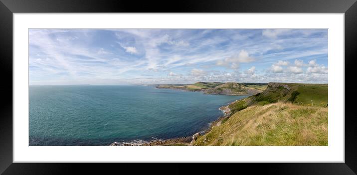 Dorset coast Framed Mounted Print by Mark Godden