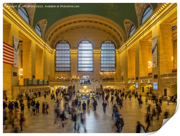 Grand Central Terminal Print by Jeff Whyte