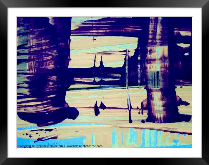 Abstract 2022 5 Framed Mounted Print by Stephanie Moore