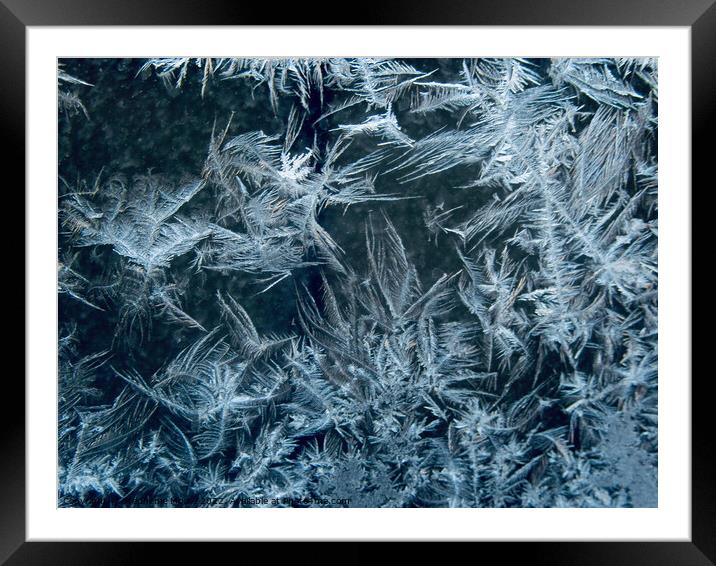 Ice Art #1 Framed Mounted Print by Stephanie Moore