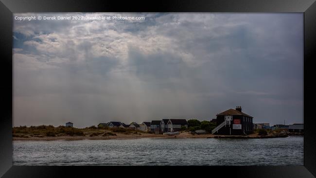 Beautiful Coastal Landscape  Framed Print by Derek Daniel