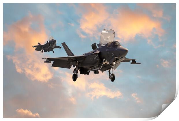 F-35 Lightning II Print by J Biggadike