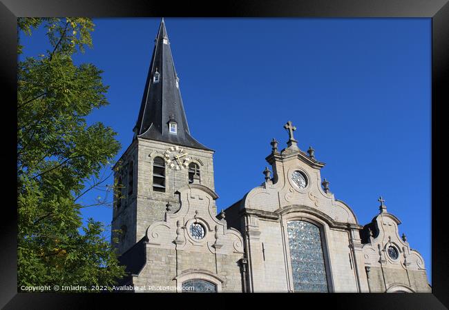Our Lady's Church, Lebbeke, Belgium Framed Print by Imladris 