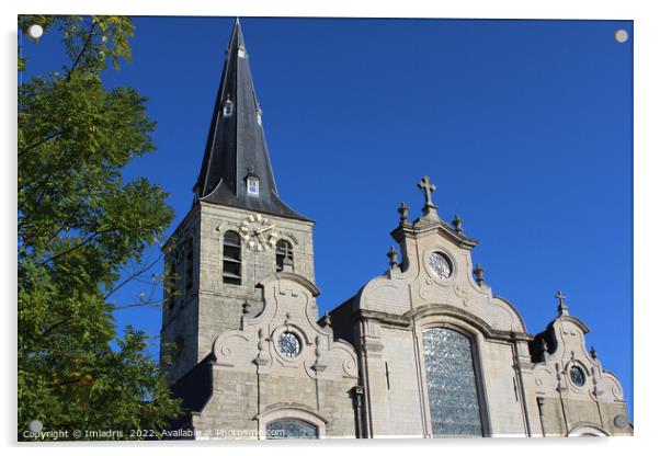Our Lady's Church, Lebbeke, Belgium Acrylic by Imladris 