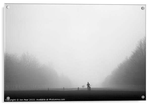 People in the Mist Acrylic by Jon Pear