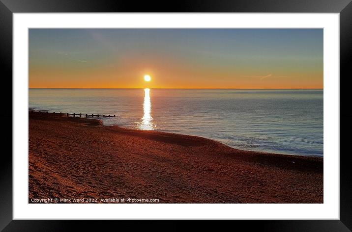 A New Day Framed Mounted Print by Mark Ward
