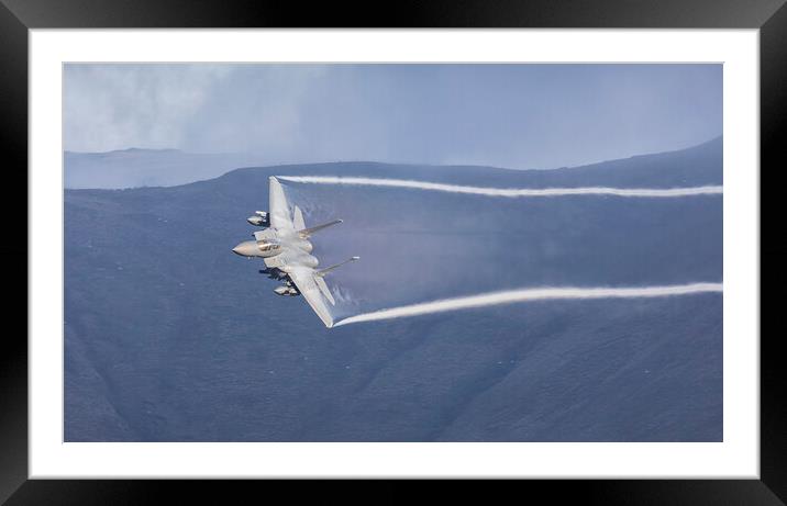 F15 Eagle Framed Mounted Print by Rory Trappe
