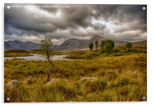 A Breath-Taking Landscape Of Scottish Scenery Acrylic by Derek Daniel