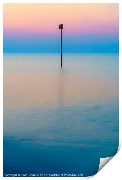 Pastel Perfection Print by Colin Menniss