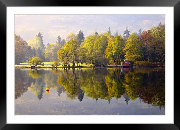 Ullswater Colours Framed Mounted Print by Jason Connolly