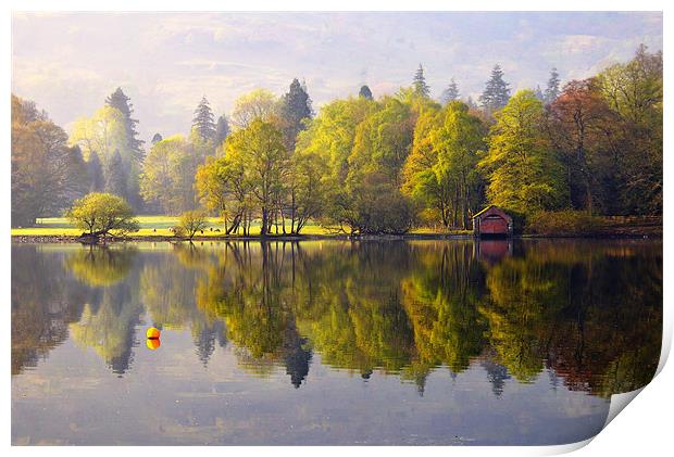Ullswater Colours Print by Jason Connolly